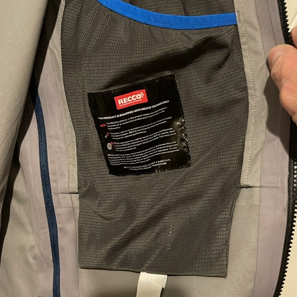 Mountain Hardwear Cyclone polar tech shell parka water proof zips sealed seams - Picture 12 of 14